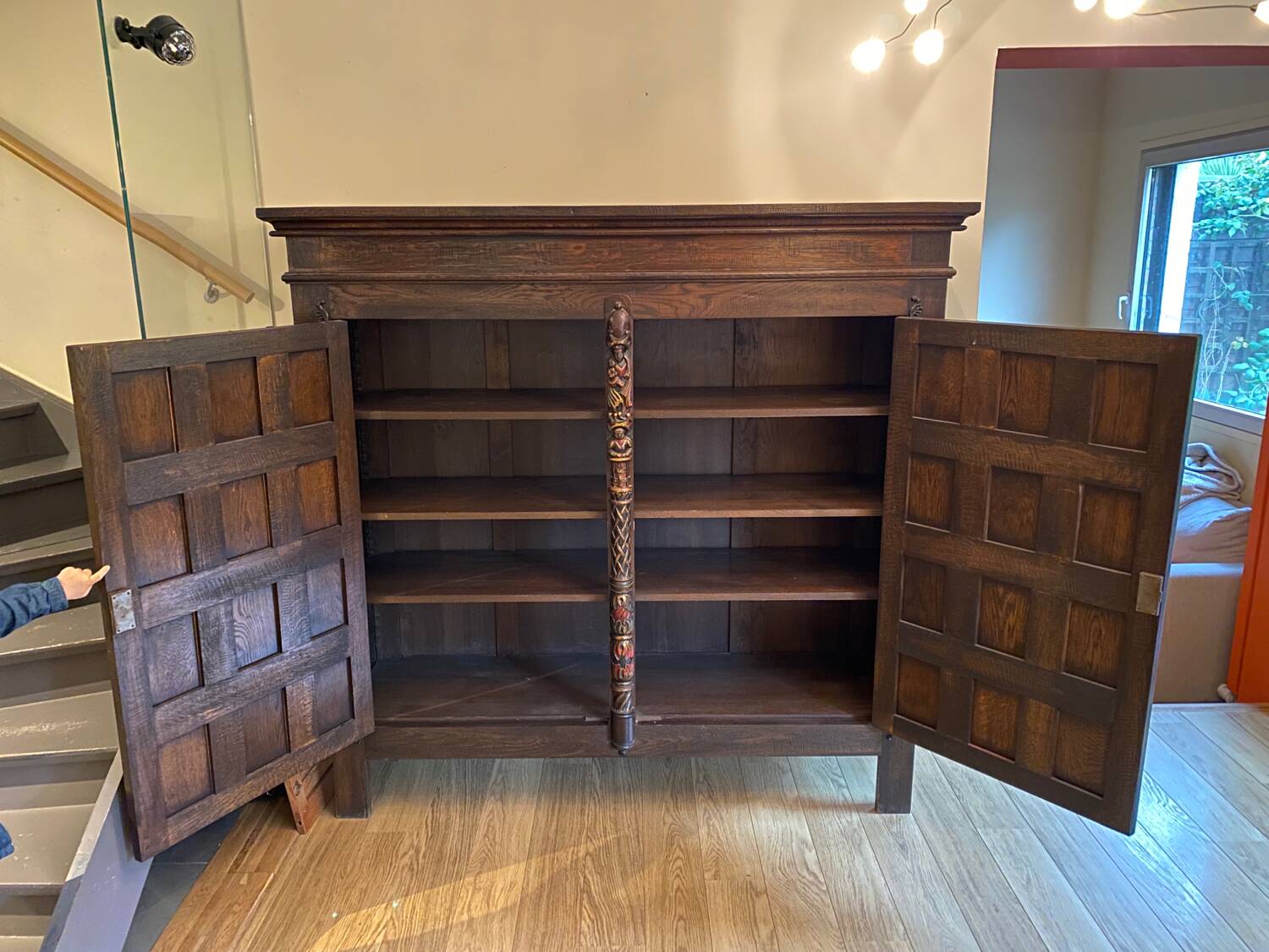 High medieval style sideboard