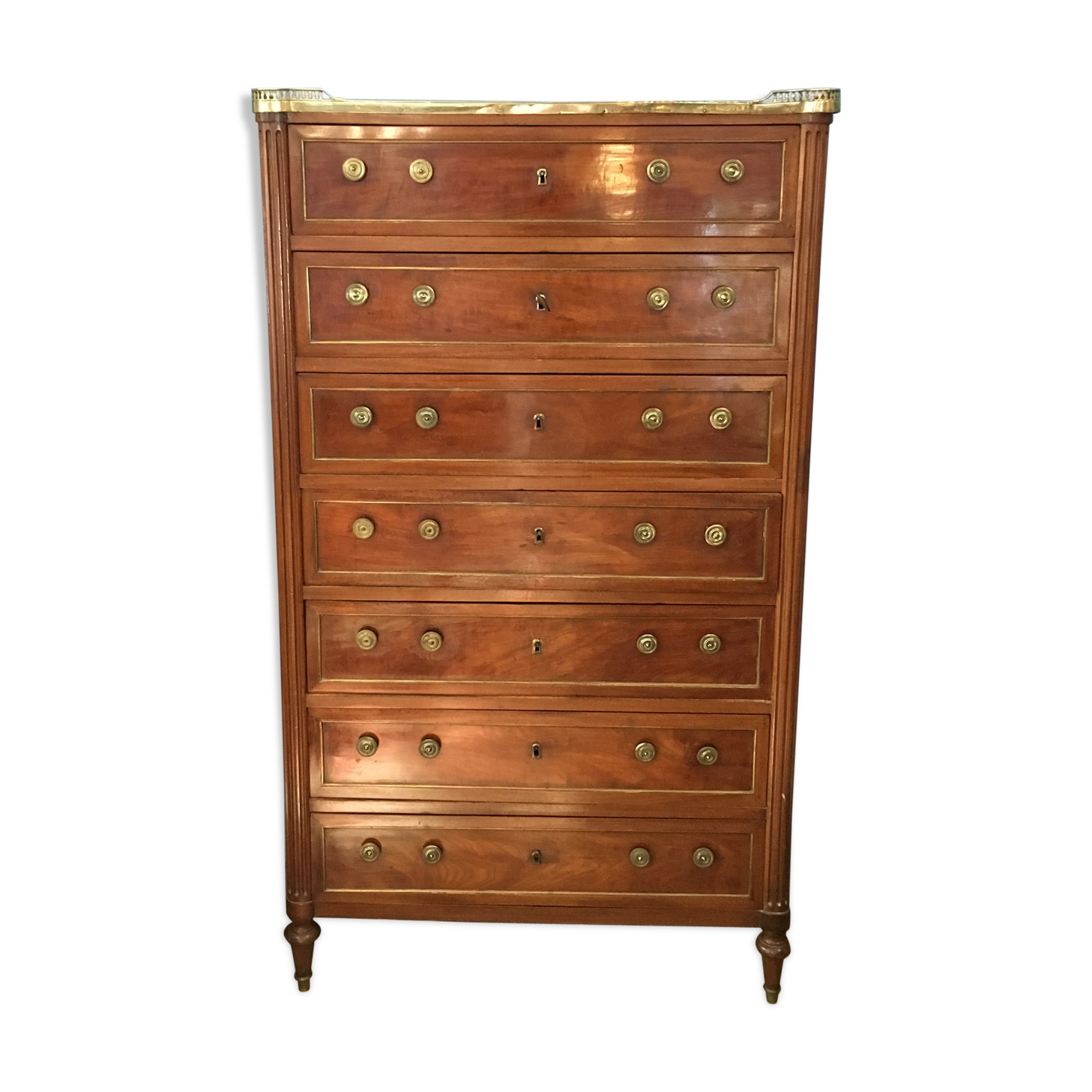 Semainier, ragman Louis XVI