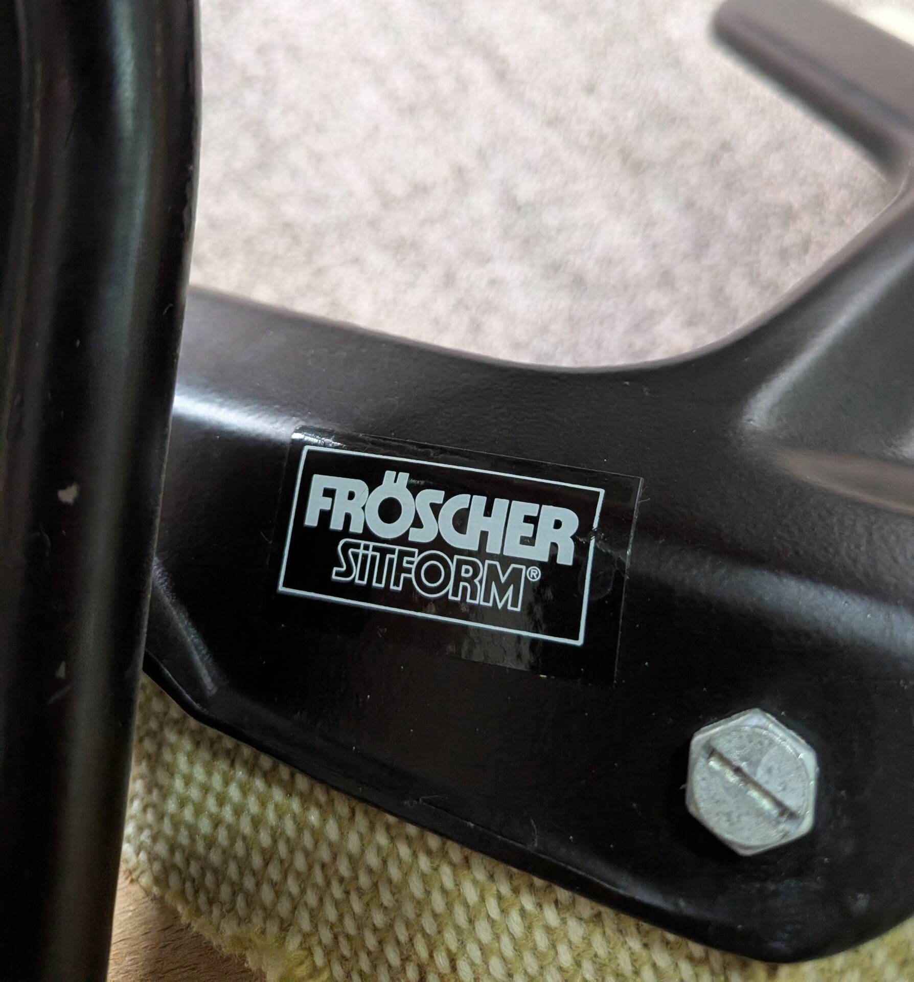 Stock of 100 vintage chairs fröscher sitform (1983) - open to offers