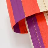 Large table lamp the Elegant coral plum