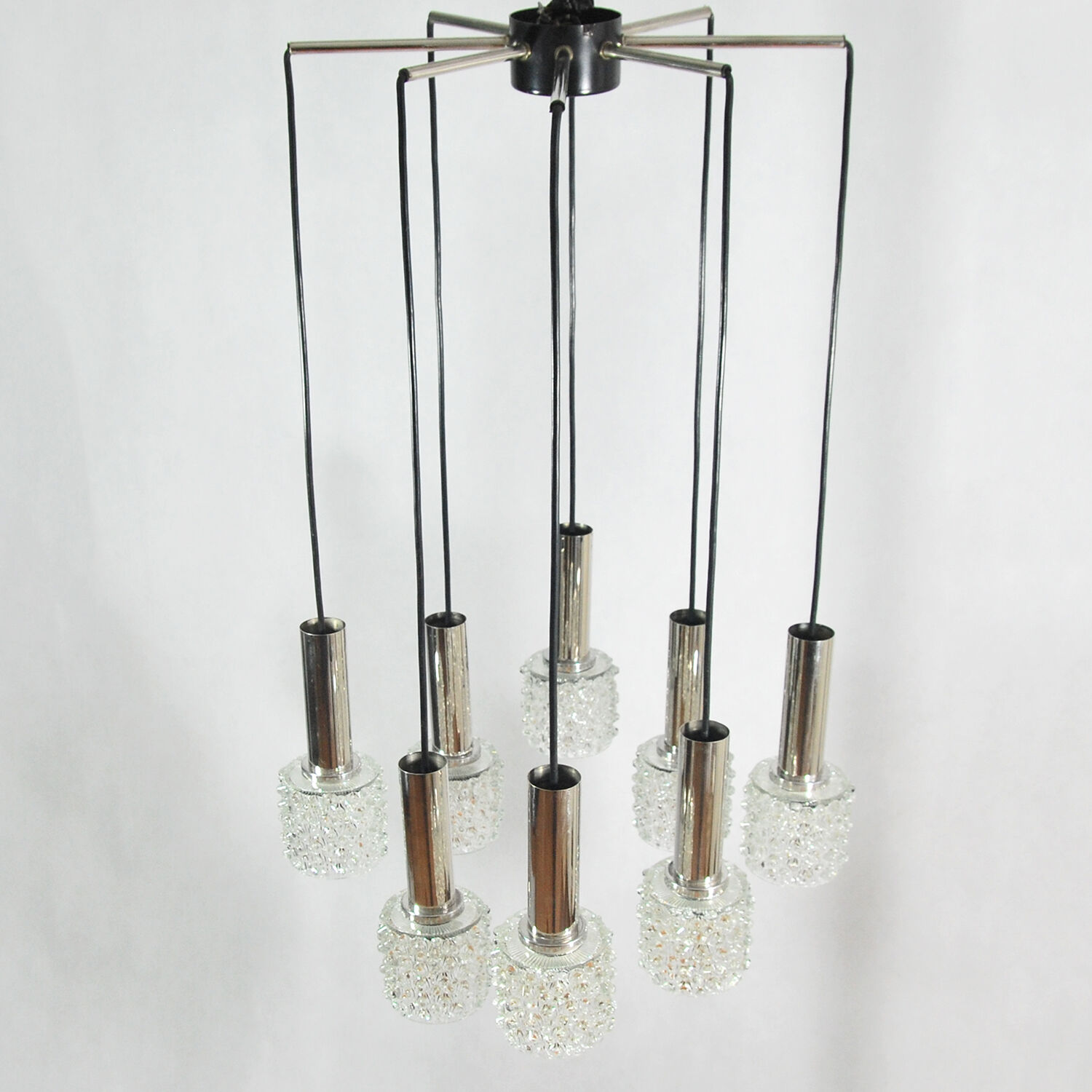 Cascade lamp by Wortmann & Filz Germany 70s.
