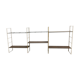 Étagère triple murale string vintage 1960