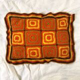 Coussin 70 au crochet Granny Square