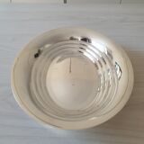 Silver metal vegetable dish