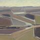 Original Large Danish Oil On Canvas – “Landscape, Denmark” By Erik Nörgaard – Vintage & Framed