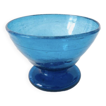 Blue Bowl Blown Glass