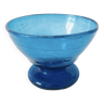 Blue Blown Glass Cup