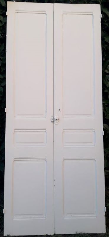 Pair of doors 218,5x92,5cm old closet