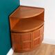 Retro Teak 1960s Nathan Corner Cabinet, Lamp Table, Bar