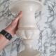 Vintage alabaster table lamp
