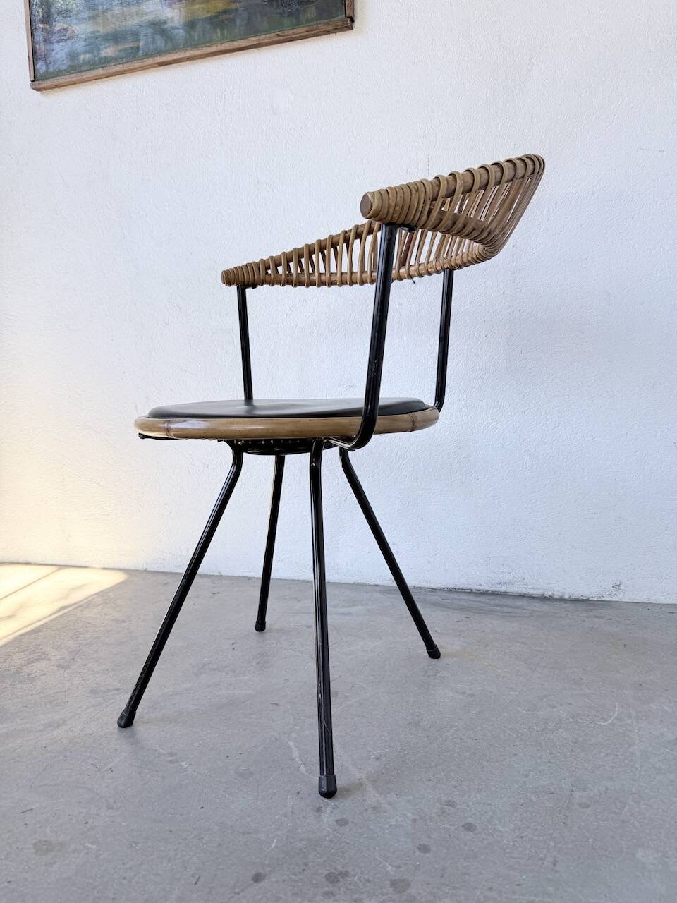 Rattan chair Dirk Van Sliedregt