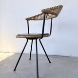Rattan chair Dirk Van Sliedregt