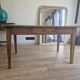 Solid oak farmhouse table