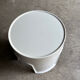 Vintage Gilac white stool / side table – French design year