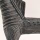 Horse sculptural brass solid patina black design