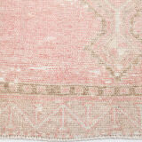 3x13 Distressed Turkish Runner Rug 405x90Cm