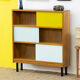 Bibliothèque Scandinave Vintage – 91 cm