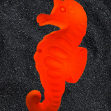 Applique hippocampe H 60 cm environ