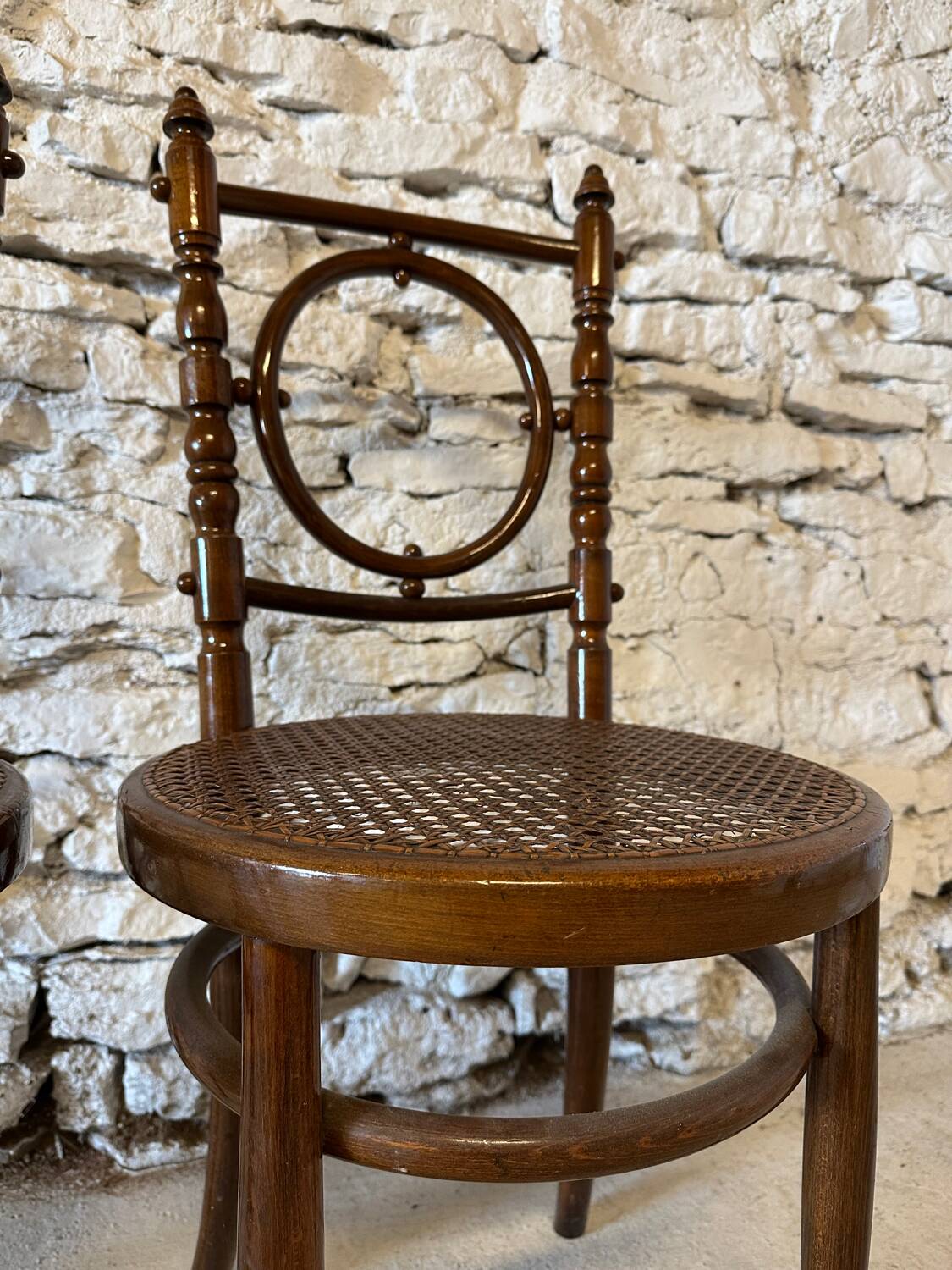 Paire de chaises de bistrot Fischel