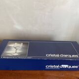 6 Matignon crystal water glasses