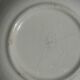 Small deep Gien earthenware plate with blue landscape motif D21.5