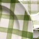 Assiettes creuses  Moulins des loups  , quadrillage vert
