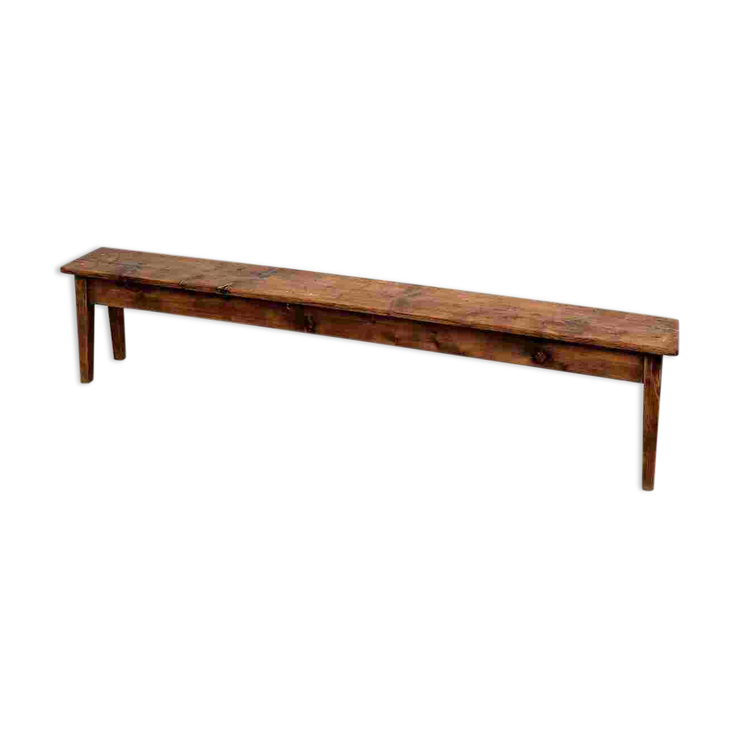 Banc de ferme en pin des années 50