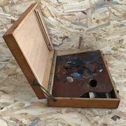 Old wood painter's case