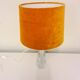 Mid-century crystal glass table lamp by Vicke Lindstrand, Kosta, Sweden.