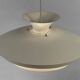 Large multi layer pendant light "Agat" by TOP Lamper. Denmark 1970s