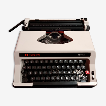 Machine à écrire portable Olympiette spécial vintage