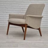 1960s, Danish design by Alf Svensson for Fritz Hansen, reupholstered easy chair model 4331.