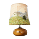 Lampe bois montagne