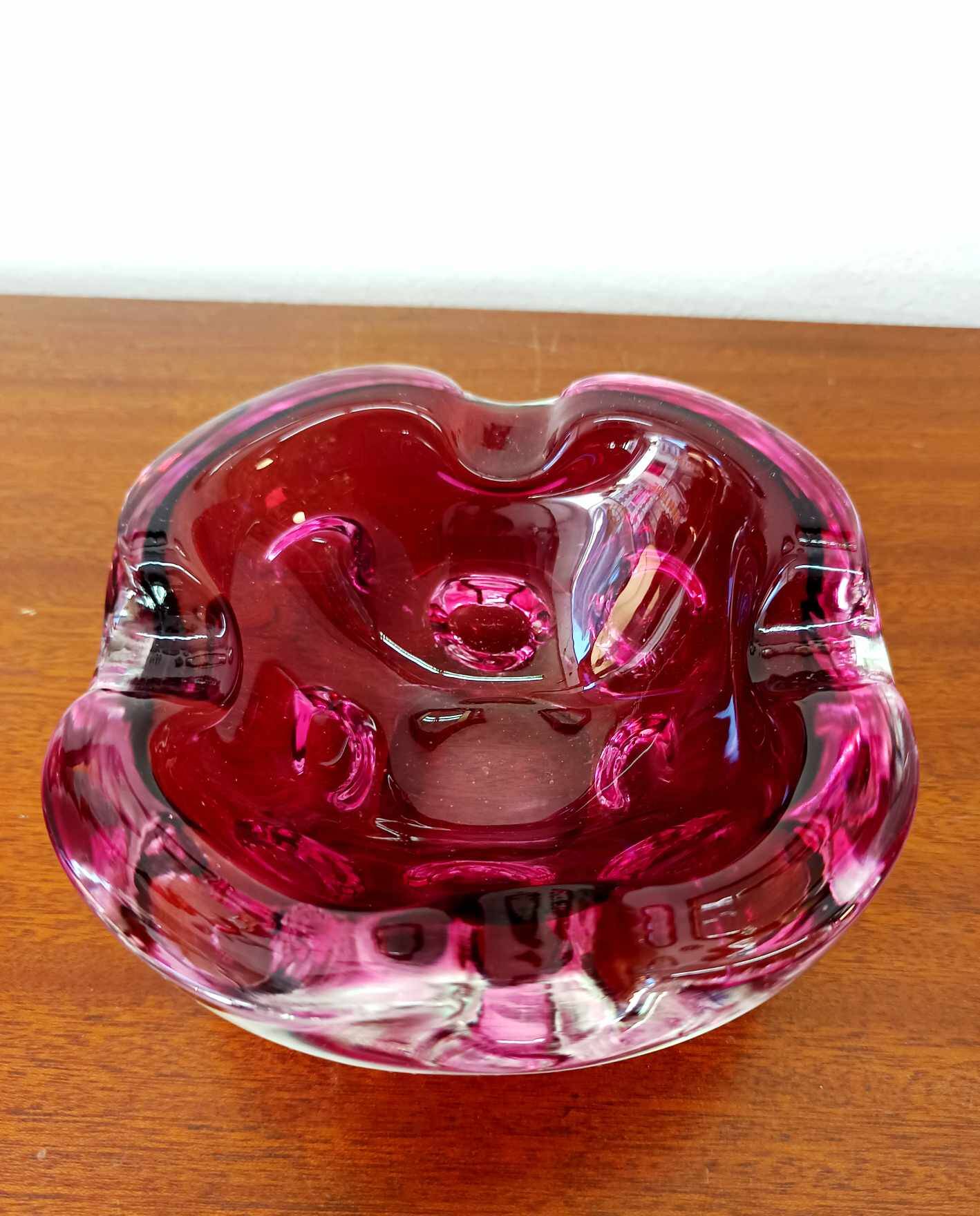 Murano glass designer ashtray