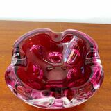 Cendrier design verre Murano