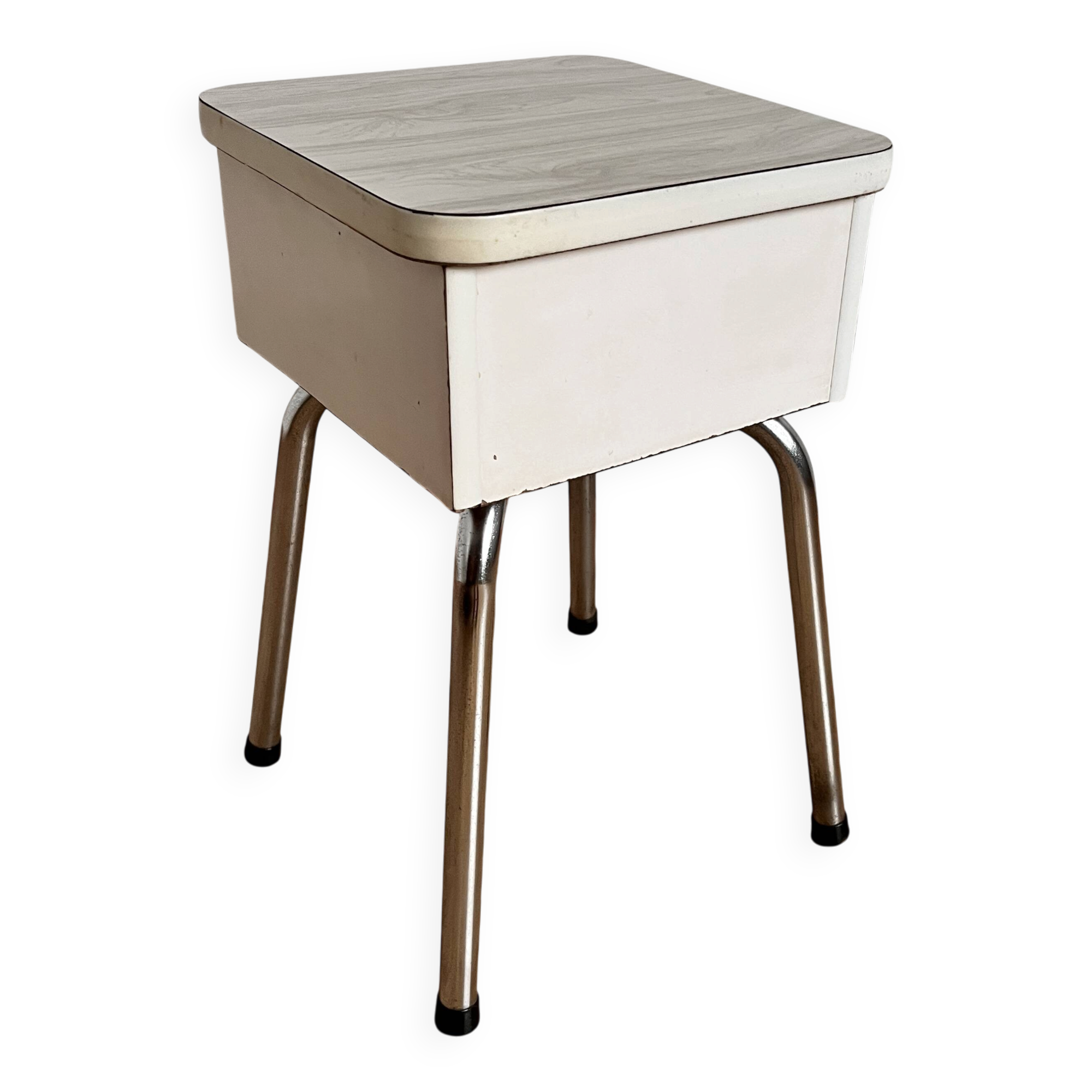 Formica storage stool