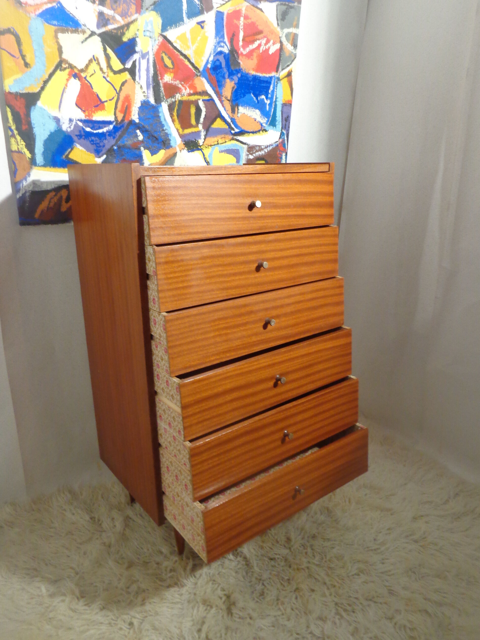 Vintage chiffon maker commodity of the 60s