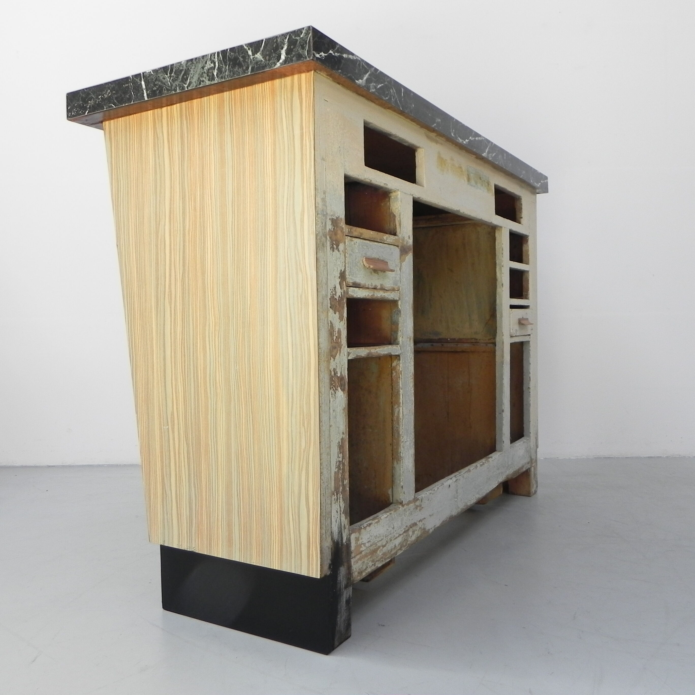 French formica bar, 156 cm wide