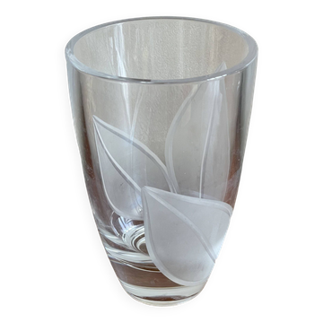 Vase en cristal