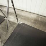 Set of 3 minimalist X line chairs by Niels Jorgen Haugesen for Hybodan circa 1970