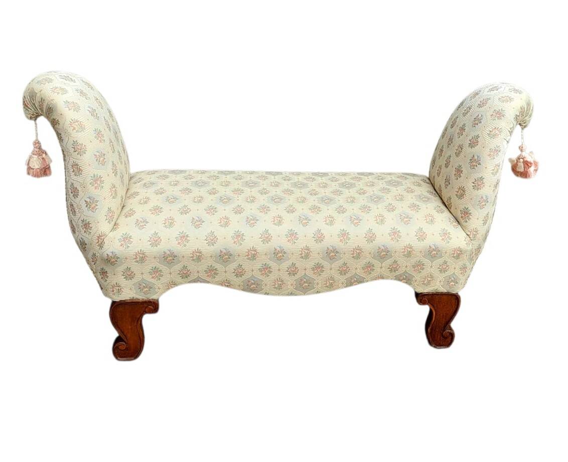 Wooden bedside bench