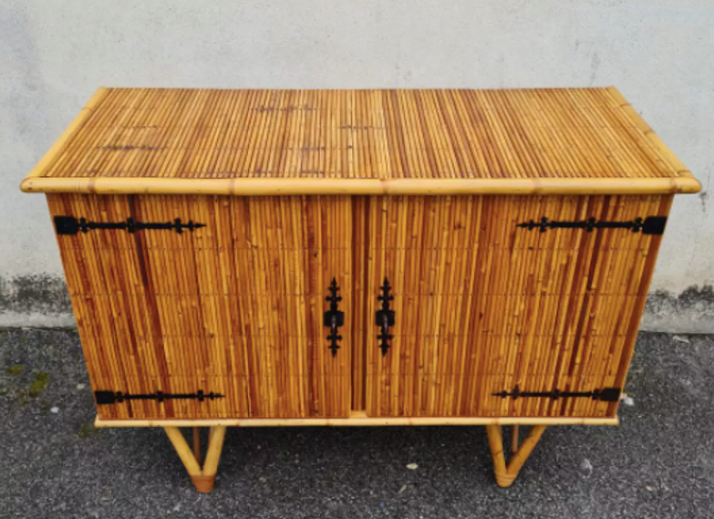 Rattan buffet 1950