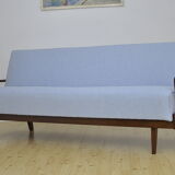 Scandinavian style folding sofa bed, 1960s