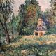 Huile sur toile Maison au bord de l’eau