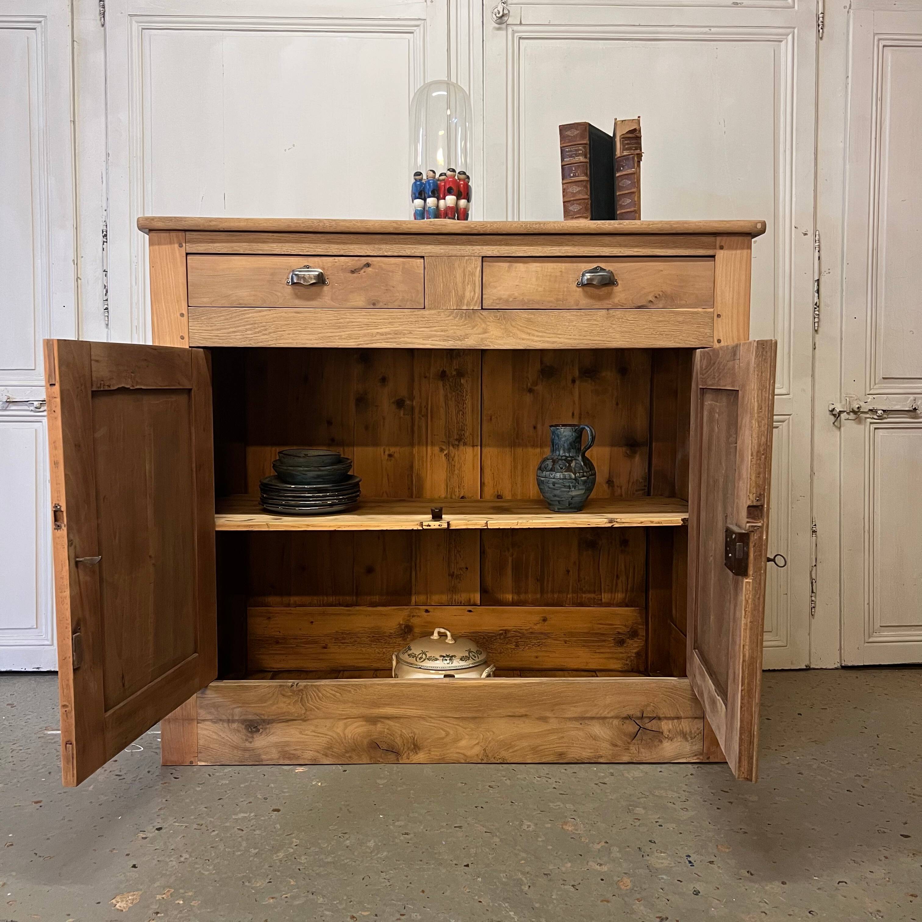 Parisian oak sideboard