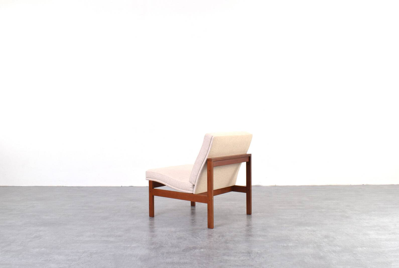 Teak Lounge Chair by Ole Gjerløv-Knudsen & Torben Lind for France & Son