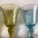 Set of 6 glasses Biot wine 1960