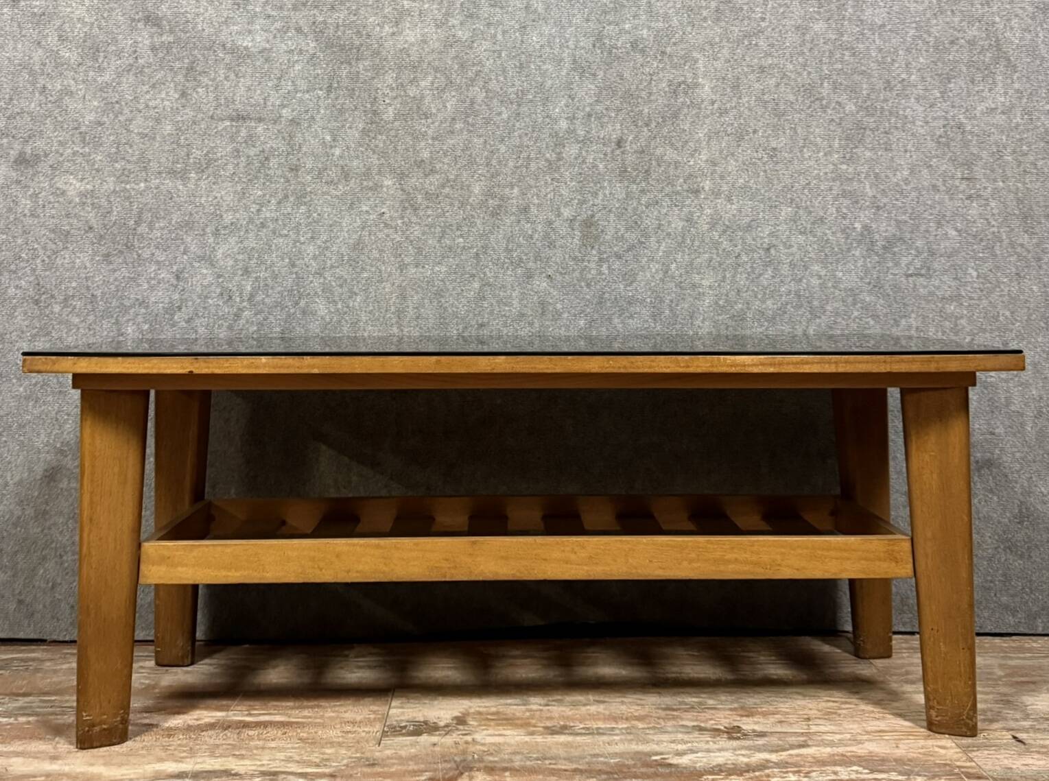 Scandinavian teak coffee table