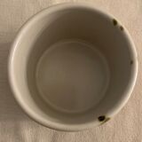 Pot de la Poterie de La Colombe in Vallauris style enamelled sandstone