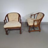 2 x armchairs Drexel Heritage Furnishings Inc. USA By Shirley Bracket.